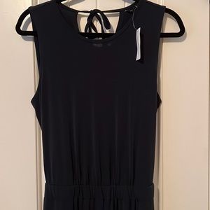 NWT Banana Republic sleeveless wide leg, tie back jumpsuit